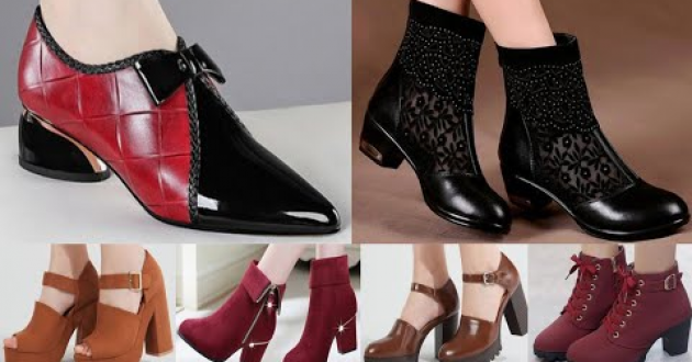 ONE OF THE BEST AND STYLISH FOOTWEAR DESIGNS COLLECTION FOR WOMEN || BOOTS SHOES & PUMPS COLLECTION