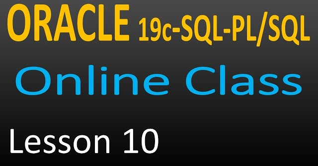 oracle online class 10 - constraints not null check default