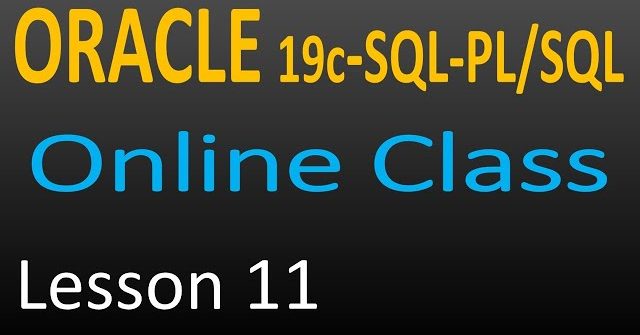 oracle online class 11 - constraints unique and  primary key
